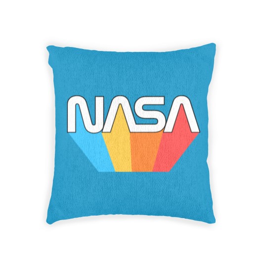 Discover NASA Rainbow Prism Logo Woven Pillows