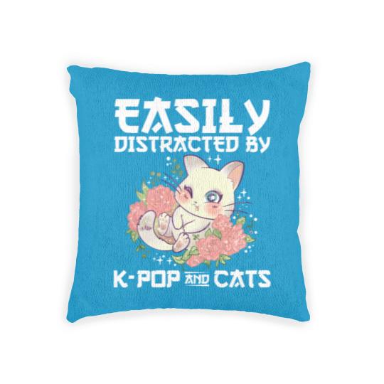 Discover K-Pop Cats Sayings | Korean Pop Cat Pet K Pop Gift Woven Pillows