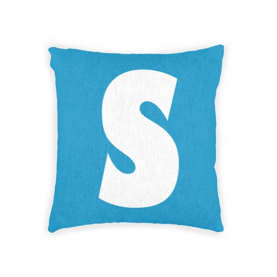 Discover Chipmunks "S" Simon Letter Print Halloween Costume Woven Pillows