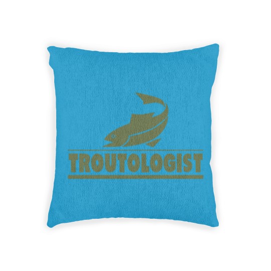 Discover Trout Fishing Woven Pillows