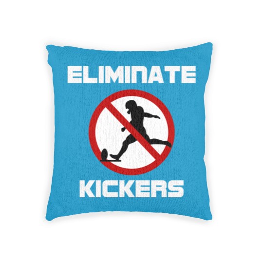 Discover Eliminate Kickers Woven Pillows