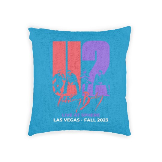 Discover Las Vegas U2 Ultraviolet Sphere 2023, U2 Graphic music Woven Pillows
