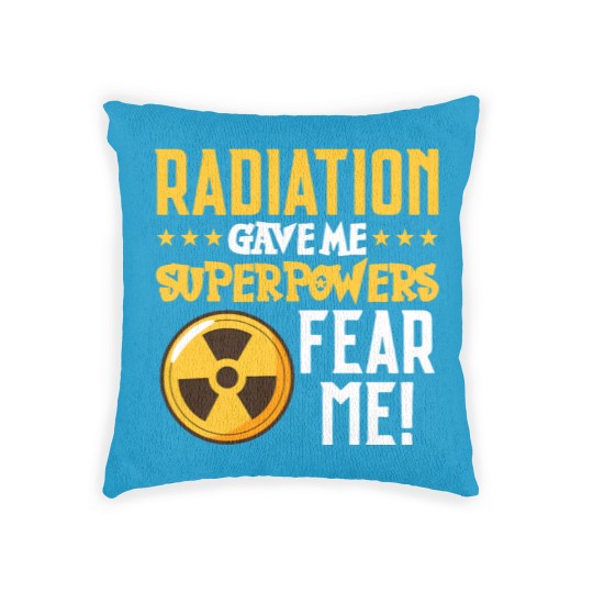 Discover Radiation Therapy Fight Raise Awareness Cancer Woven Pillows