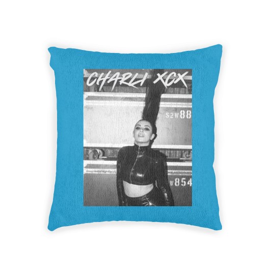 Discover CHARLI XCX Vintage Homage Woven Pillows, Charli Xcx Style 90s Woven Pillows, Charli Xcx Retro Woven Pillows