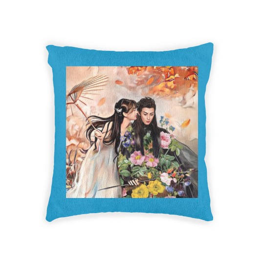 Discover Love Between Fairy and Devil starring Dylan Wang and Yu Shuxin Woven Pillows