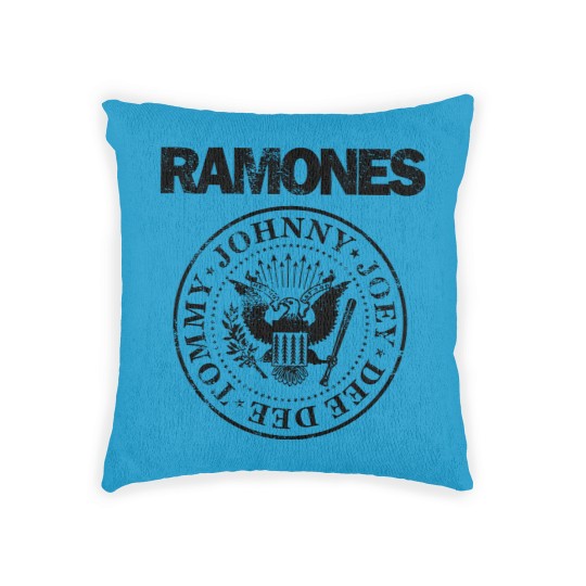 Discover Woven Pillows Ramones Logo Tommy Dee Dee Joey Retro Vintage