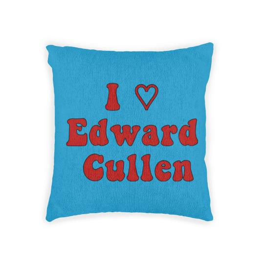 Discover I Love Edward Cullen - Twilight - Woven Pillows