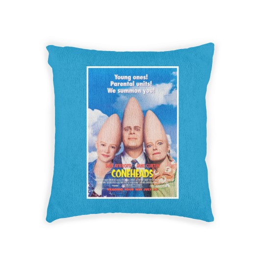Discover Coneheads Movie Woven Pillows Cool Retro Movie Fan Woven Pillows