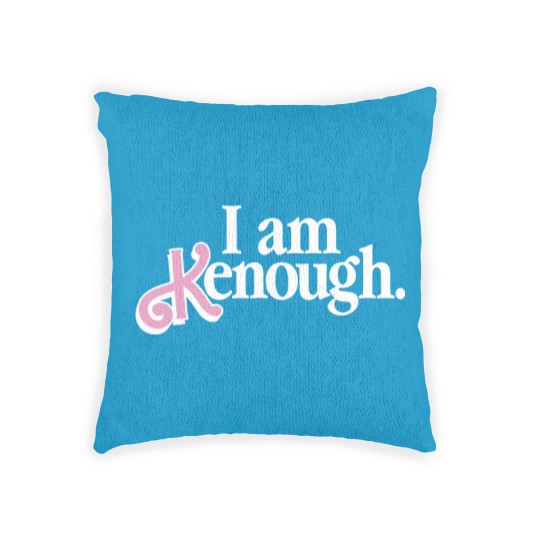 Discover I Am Kenough Woven Pillows Barbie Movie Woven Pillows
