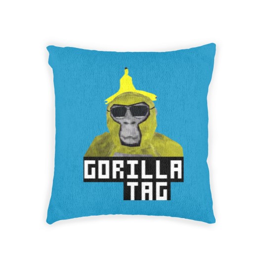 Discover Gorilla Tag Monkey Banana Peel Gorilla Monke Gorilla Tag PFP Maker png Woven Pillows