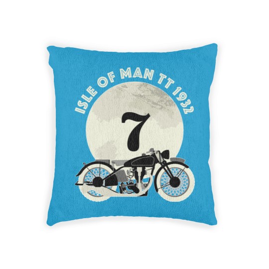Discover Isle Of Man Tt Racing Woven Pillows
