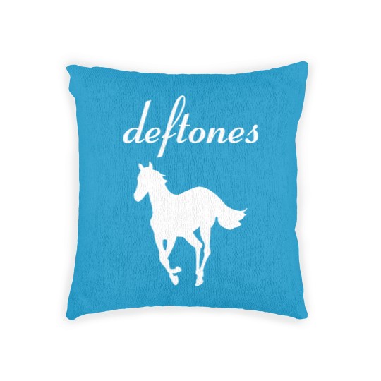 Discover White Pony Vintage Music Woven Pillows