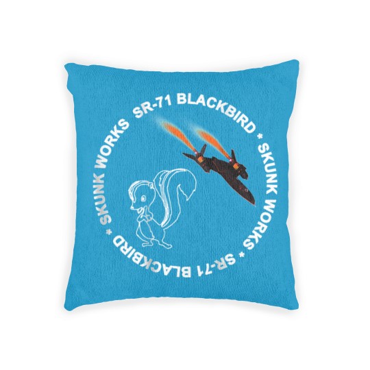 Discover SR71 Blackbird Skunk Works Blackbird Woven Pillows
