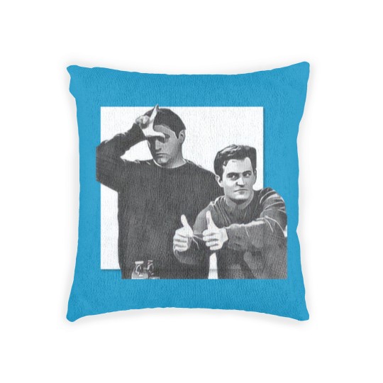 Discover Chandler Bing-Joey Tribbiani Woven Pillows Bing Tribbiani Woven Pillows