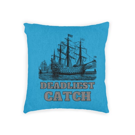 Discover time bandit fvliest catch Woven Pillows