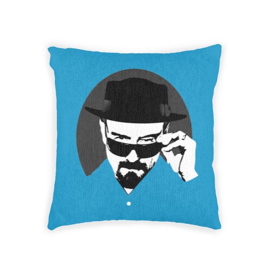 Discover Heisenberg in his hat - Breaking Bad - Woven Pillows