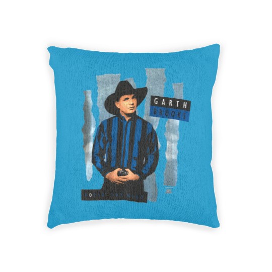 Discover Vintage 90s 1991 Garth Brooks Concert World Tour Woven Pillows
