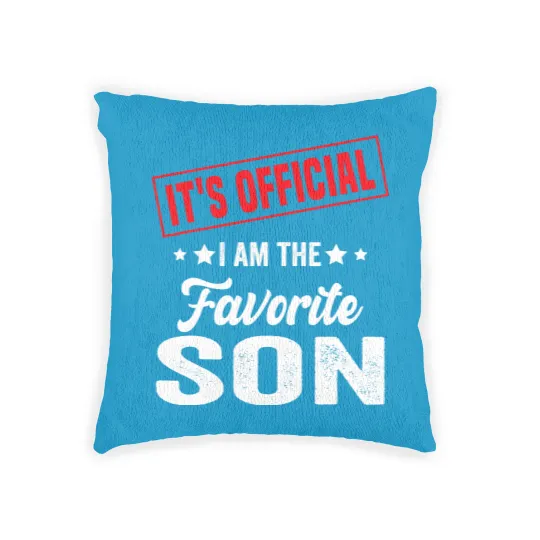 Discover Its  Im The Favorite Son Woven Pillows
