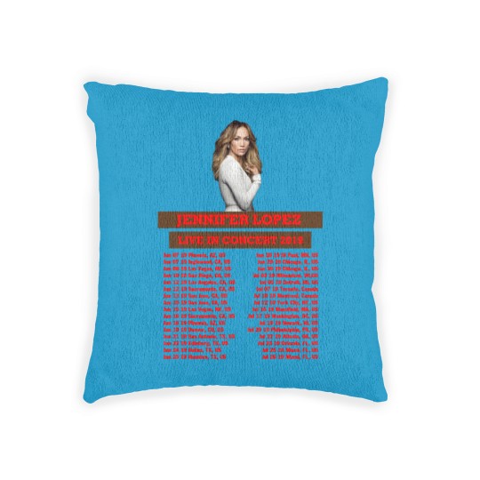 Discover JENNIFER LOPEZ TOUR 2019 BACK Woven Pillows