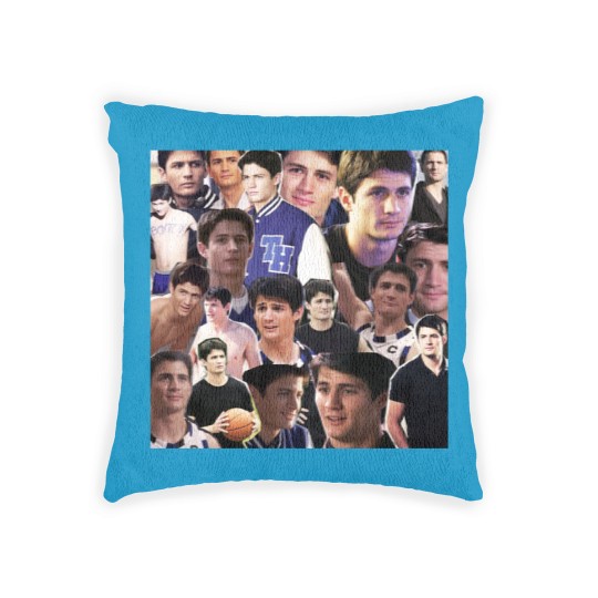 Discover nathan scott collage 2 Woven Pillows