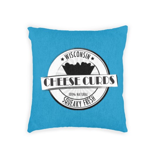 Discover Wisconsin Cheese Curds Woven Pillows