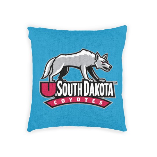 Discover South Dakota Coyotes SDC Athletic Woven Pillows