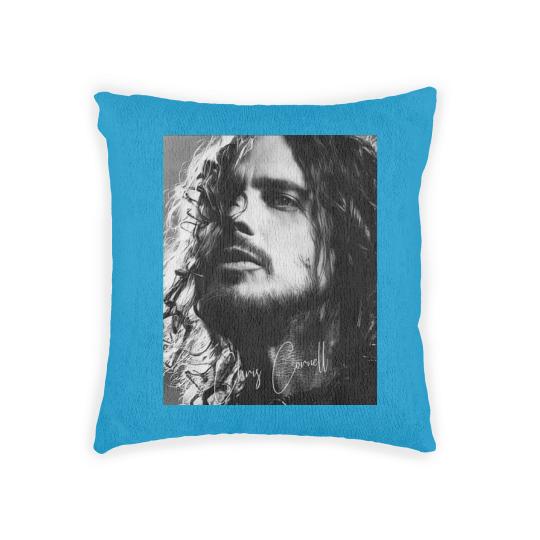 Discover Chris Cornell  Rock music Gift Woven Pillows