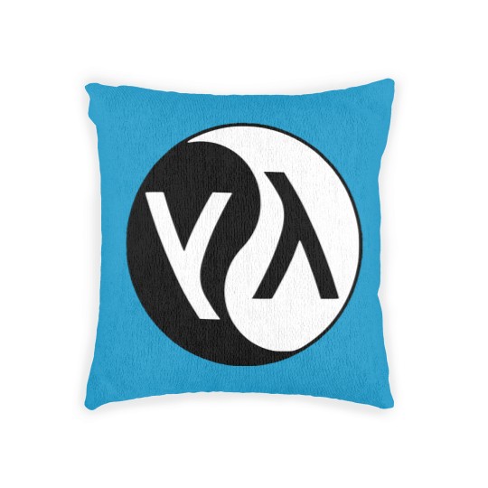 Discover lisp lambda yin yang logo Woven Pillows