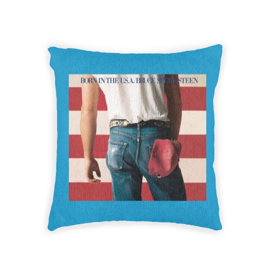 Discover Vintage Bruce Springsteen Born In The USA Woven Pillows, Bruce Springsteen E Street Band 2023 Tour Woven Pillows