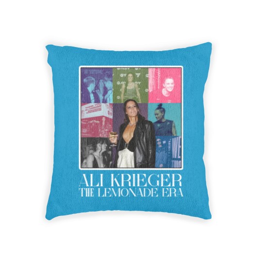 Discover Ali Krieger The Lemonade Era US Women Nation Team USWNT Soccer Woven Pillows