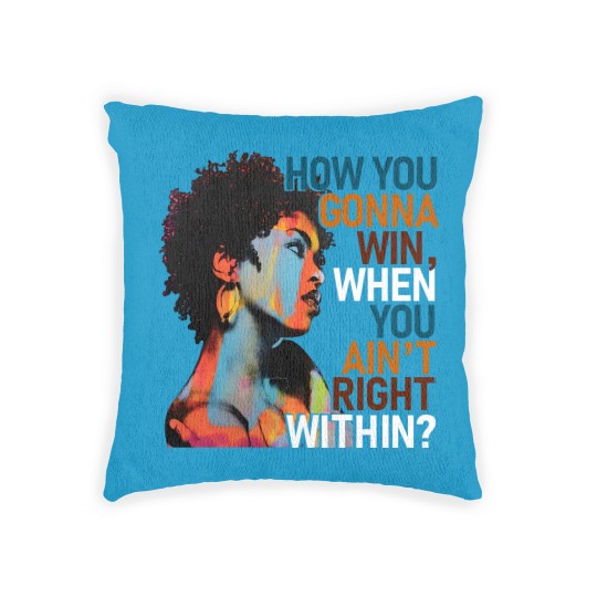 Discover How You Gonna Win When You ain't Right Within Woven Pillows, Lauryn Hill Graphic Woven Pillows