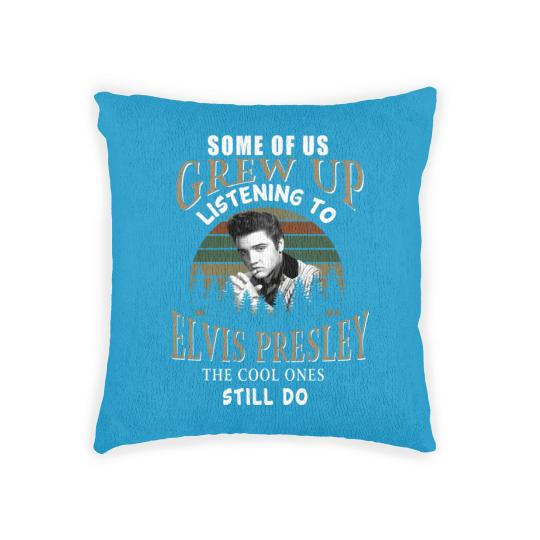 Discover Vintage Elvis Presley Singer Legend Men Woven Pillows Black Unisex All Sizes