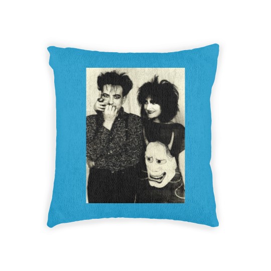 Discover robert smith siouxsie and the banshees Woven Pillows