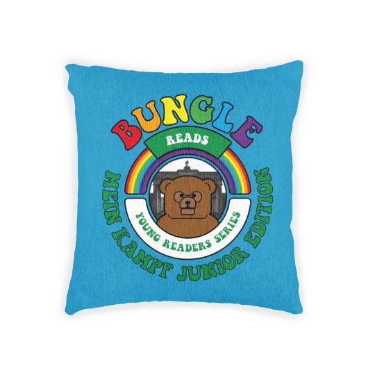 Discover Bungle reads… Mein Kampf Junior Edition - Parody Design - Woven Pillows
