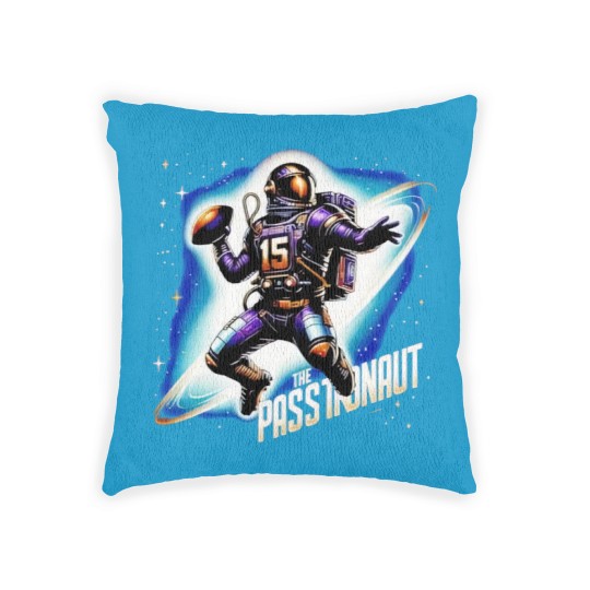 Discover Josh Dobbs The Passtronaut Woven Pillows, Retro Minnesota Players Football Josh Dobbs Inspired