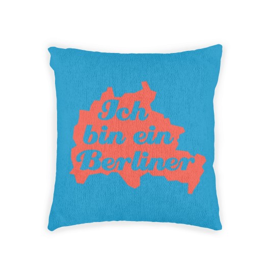 Discover Ich Bin Ein Berliner - Berlin - Germany - JFK Woven Pillows