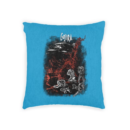 Discover Gojira Woven Pillows Vintage Metal Music Woven Pillows Woven Pillows Clothing Woven Pillows Metal Tees
