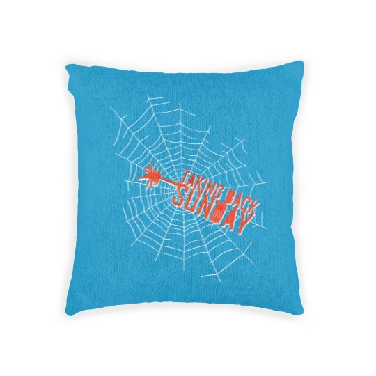 Discover Taking Back Sunday Woven Pillows | Vintage Y2K American Rock Band Music Black VTG