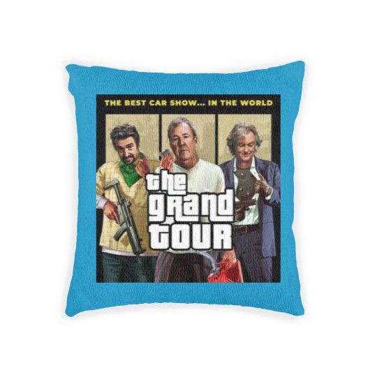 Discover The Grand Tour Merchandise | Active Woven Pillows