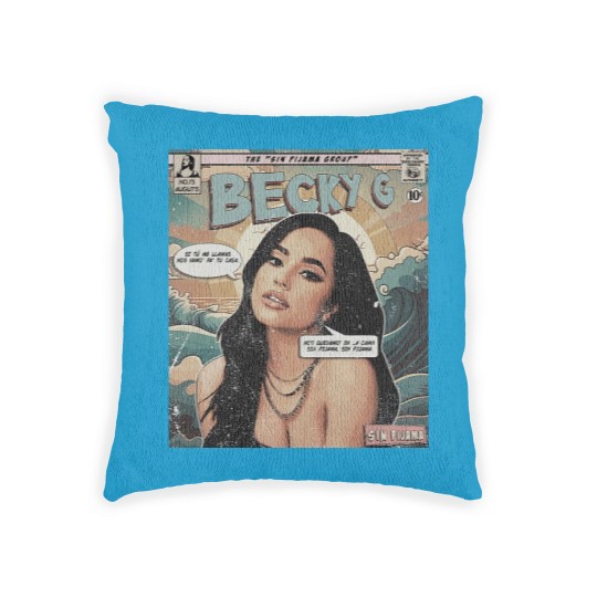 Discover Becky G Comic Woven Pillows, 90S Vintage Merch Book Art
