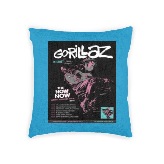 Discover Gorillaz The Now Now Woven Pillows Retro Vintage 90s Hip Hop Graphic