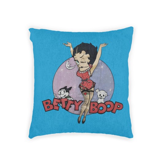 Discover Vintage 1988 Betty Boop in Fishnet Stockings Woven Pillows