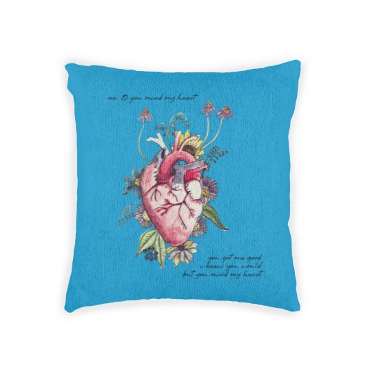 Discover Phoebe Bridgers Woven Pillows - You Missed My Heart - Stranger in the Alps