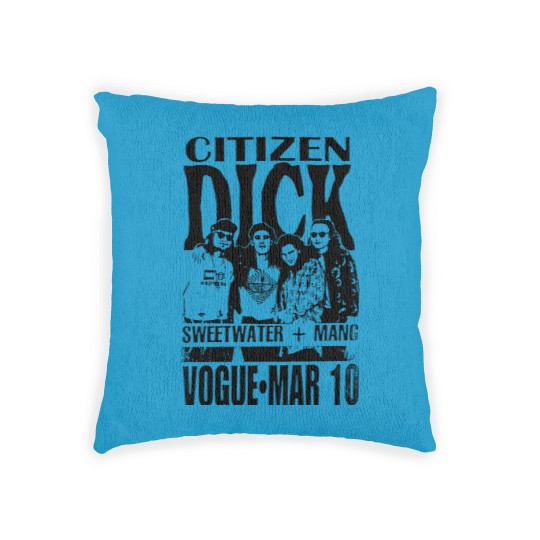 Discover Faded Citizen D i c k Concert Flyer Woven Pillows
