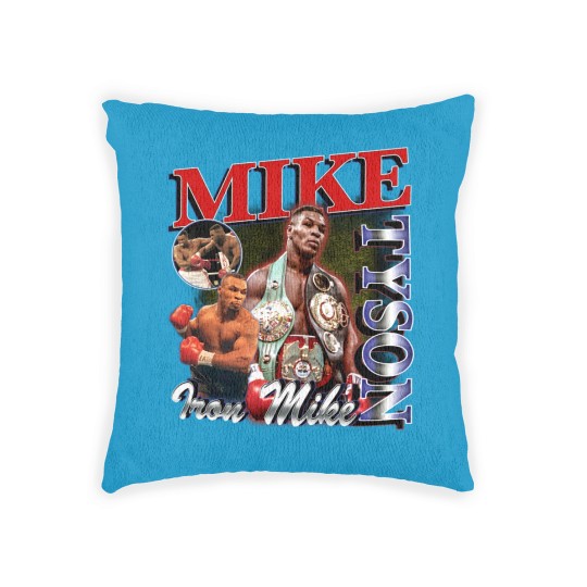 Discover Vintage Wash Mike Tyson Woven Pillows, Vintage Acid Wash