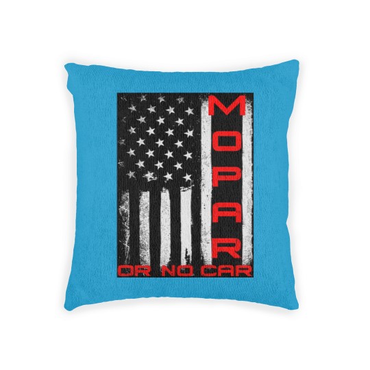 Discover Mopar or No Car Flag America Motor Car Sports Racing Gift Woven Pillows