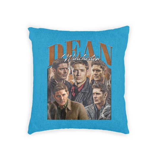 Discover Dean Winchester Vintage Woven Pillows, Gift For Women and Man Unisex Woven Pillows
