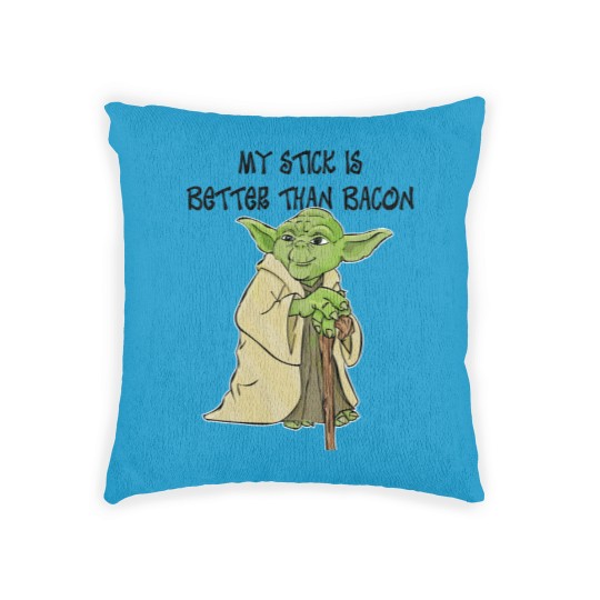 Discover My Stick is Better Than Bacon - Bad Lip Reading Woven Pillows