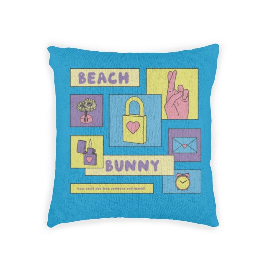 Discover beach bunny merch Woven Pillows