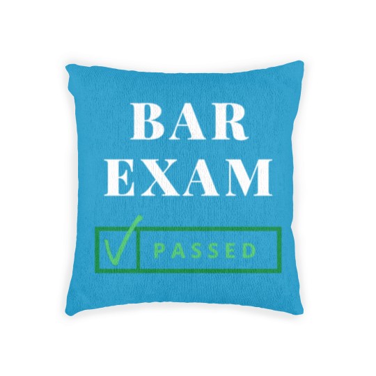 Discover BAR EXAM PASSED! Woven Pillows
